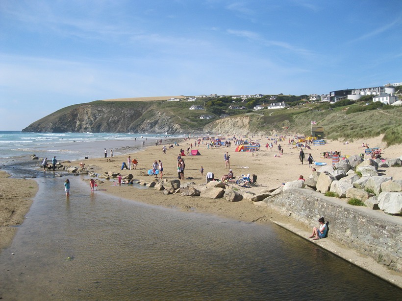 Image of Mawgan Porth Beach
