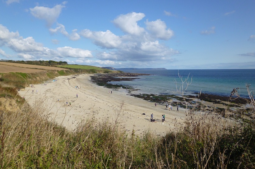 Towan Beach on the Roseland