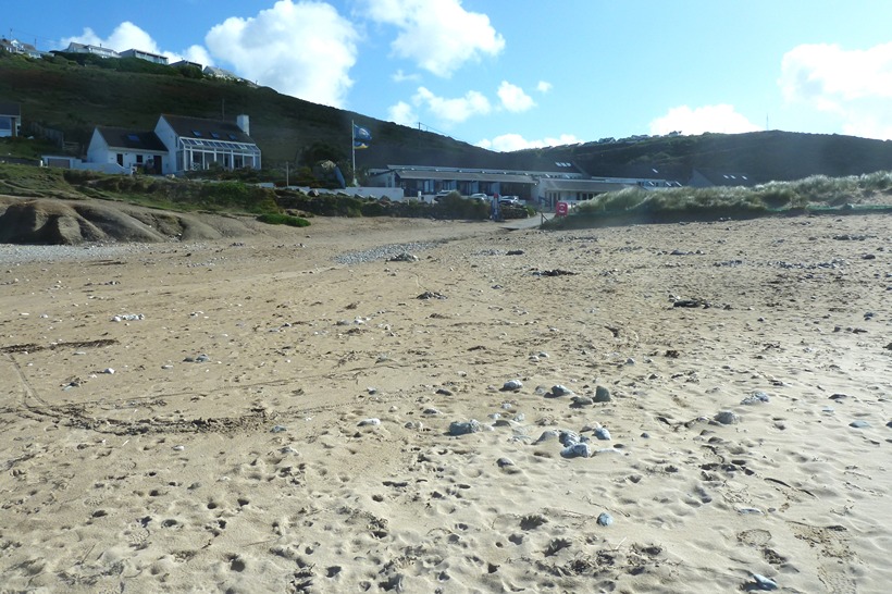 Image of access point to Porthtowan Beach
